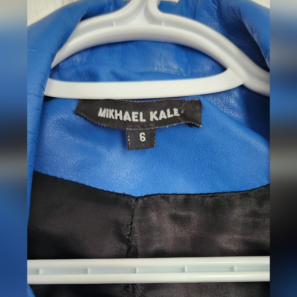Mikhael Kale leather jacket fits like xs - Picture 6 of 6